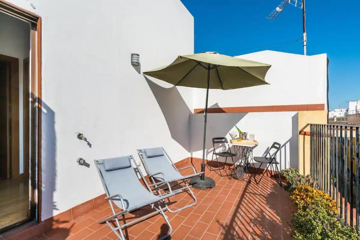 Apartamento Deluxe Terrace. Alameda Sevilla Exteriör bild